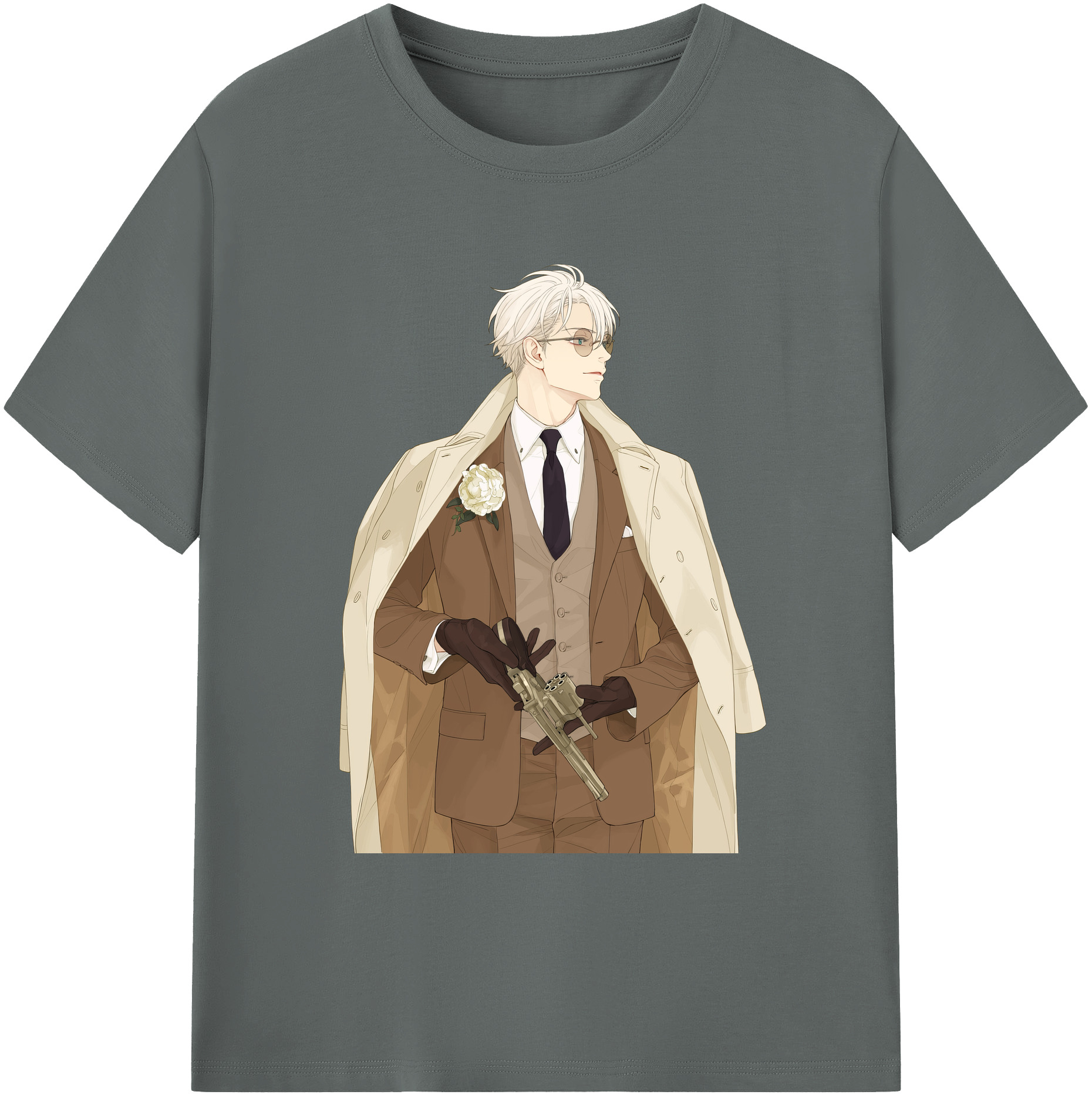 （画像用） 呪術廻戦 Jujutsu Kaisen 綿100％ メンズ半袖Tシャツ｜肌触りやわらか＆通気性